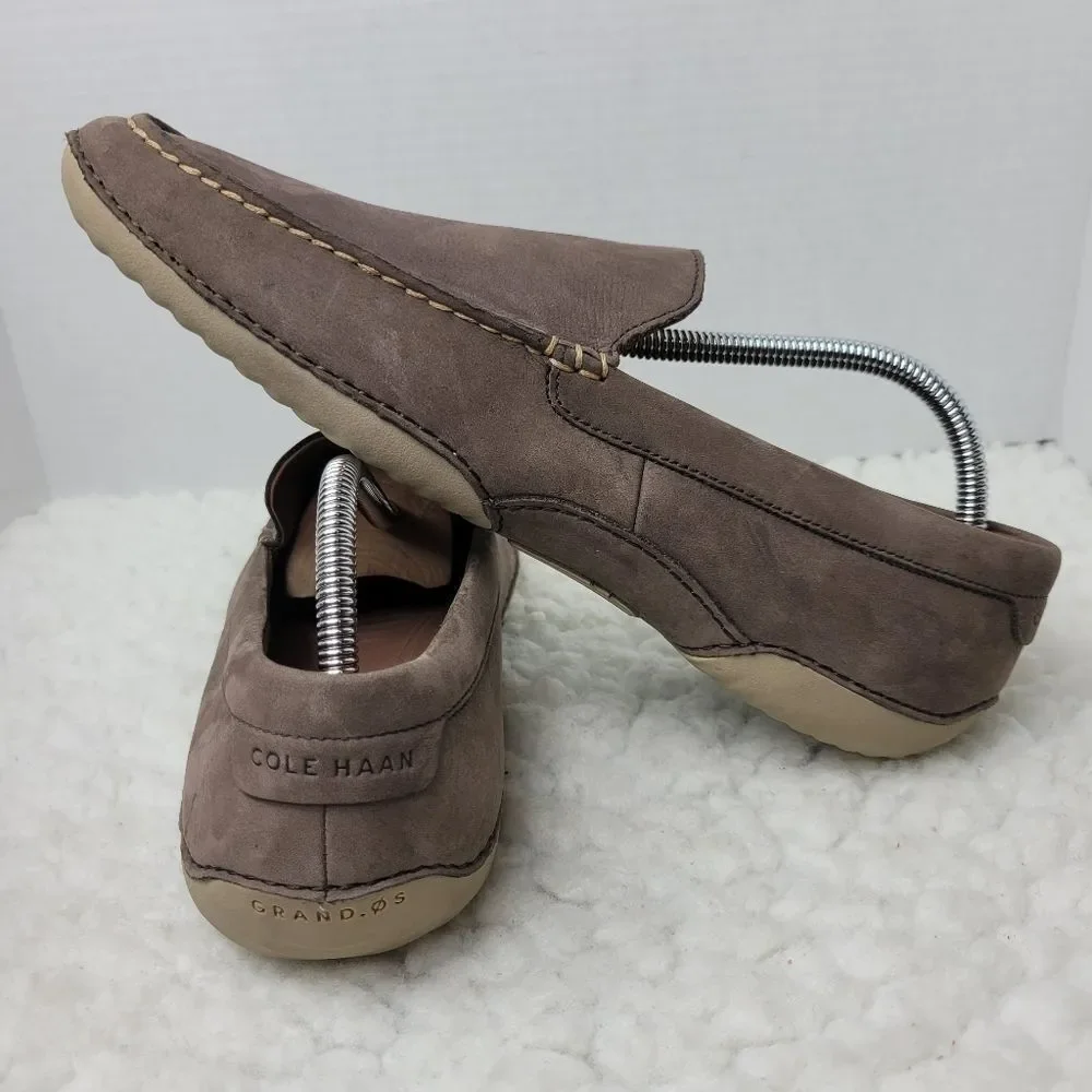 Cole Haan Motogrand Men's Size 9.5 Roadtrip Woodbury Leather Slip On Loafers